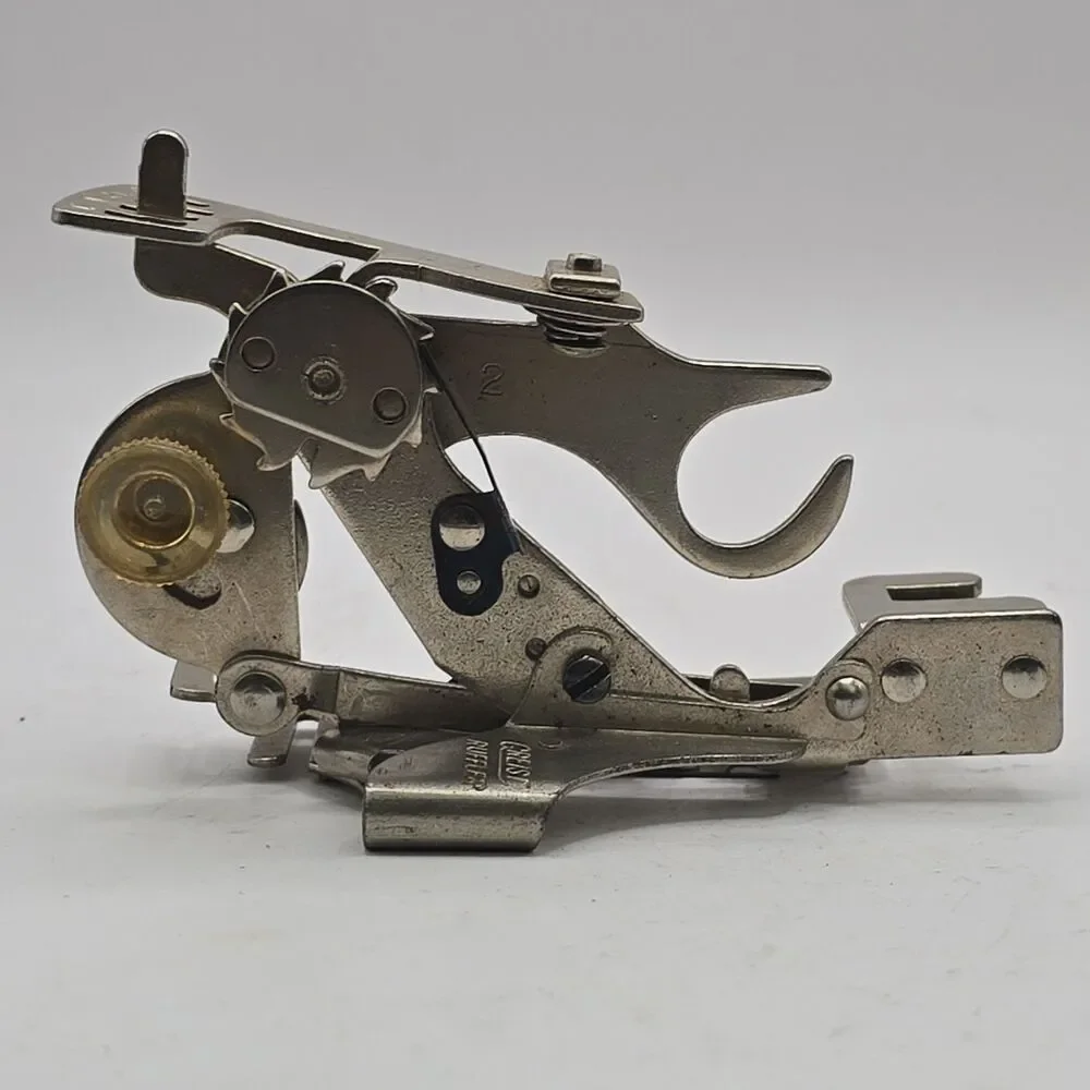 Vintage Greist Ruffler Low Shank Sewing Machine Foot Attachment US Pat 2593519